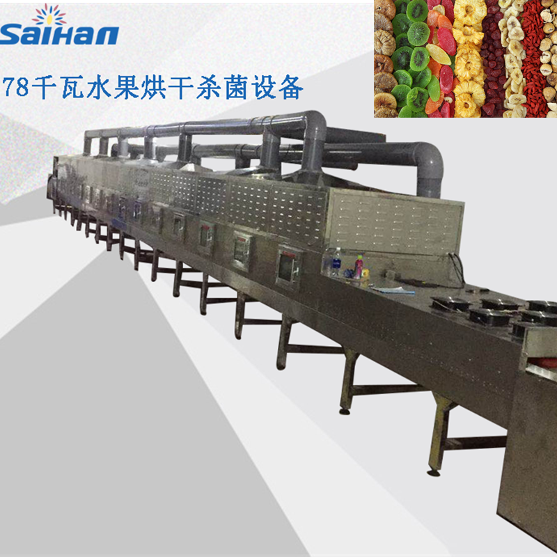 微波78千瓦水果类加热杀菌设备